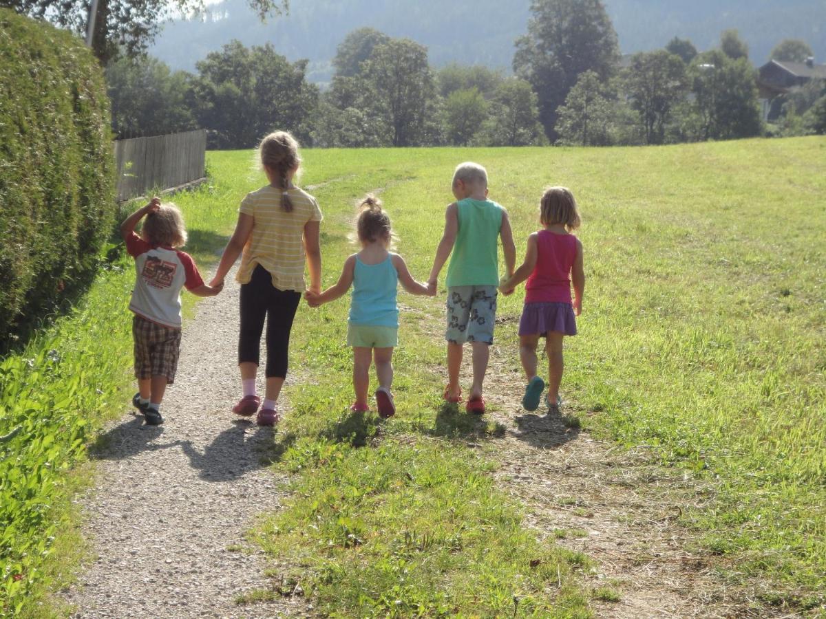 Ferienwohnung Schwarzbach Leogang Zewnętrze zdjęcie